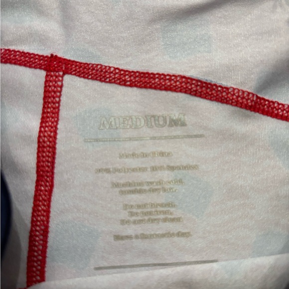 Patriotic Workout Set Size M *Sold As Set - Picture 4 of 7